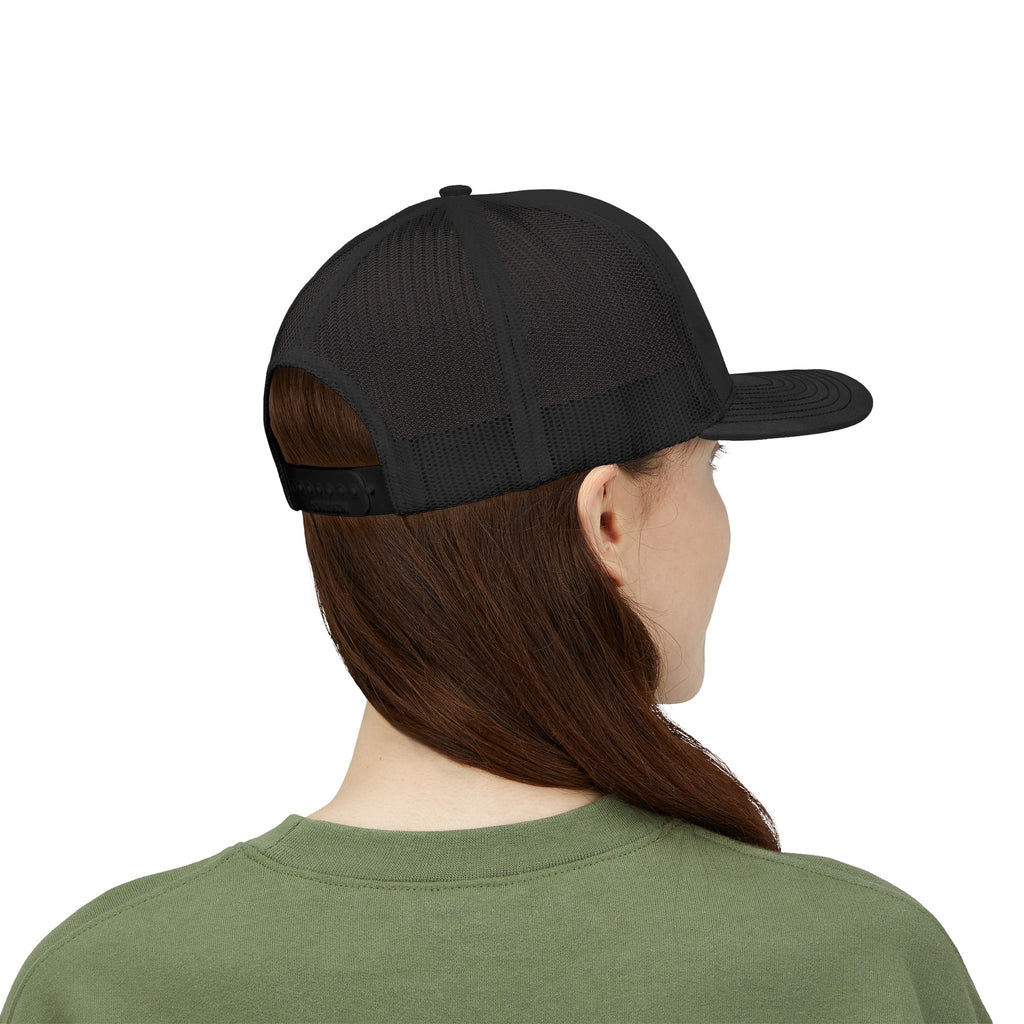 FlashPoint Logo Black Trucker Hat