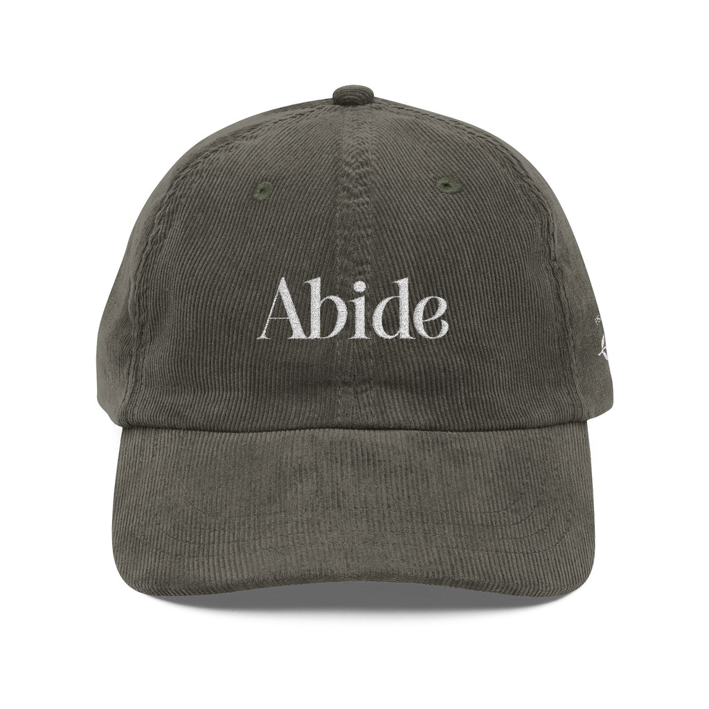"Abide in the Vine" Corduroy Hat (4 Colors)