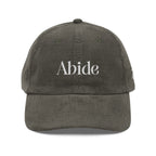 "Abide in the Vine" Corduroy Hat (4 Colors)