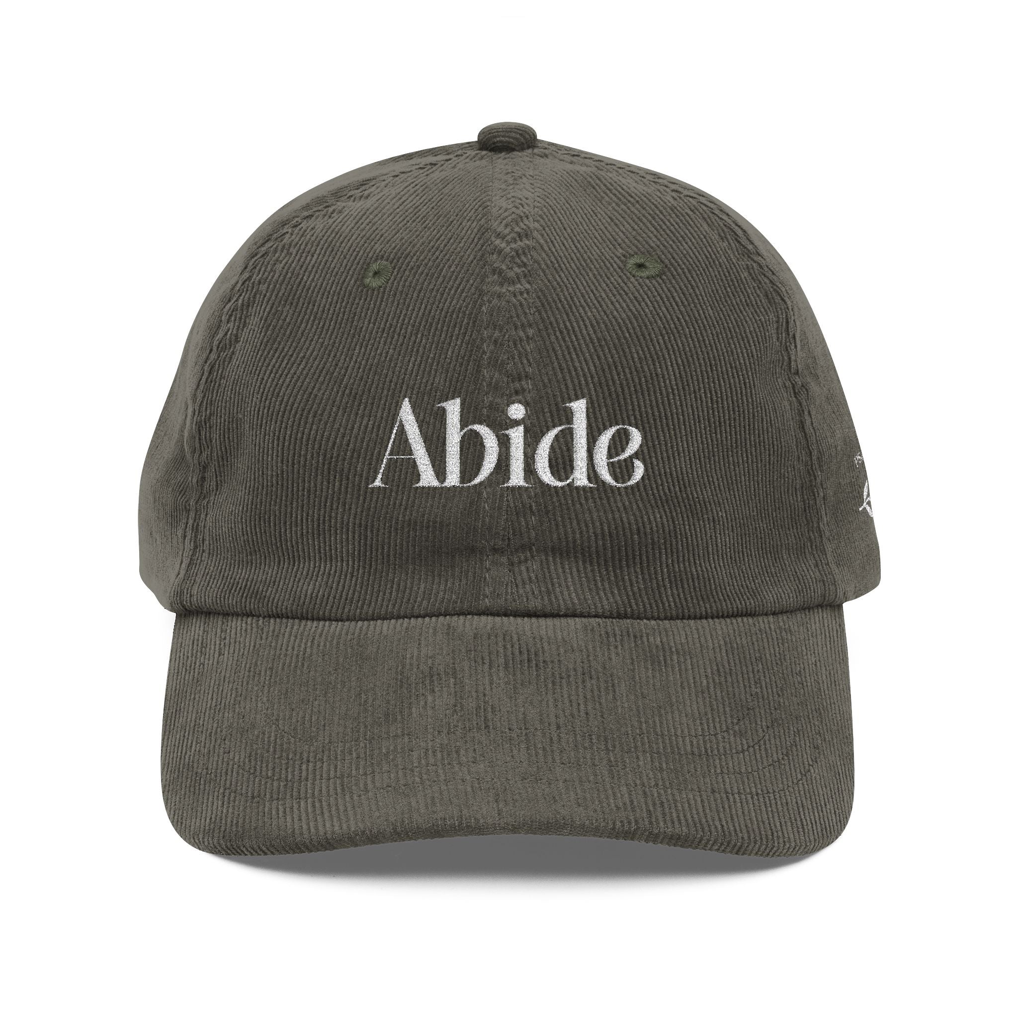 "Abide in the Vine" Corduroy Hat (4 Colors)