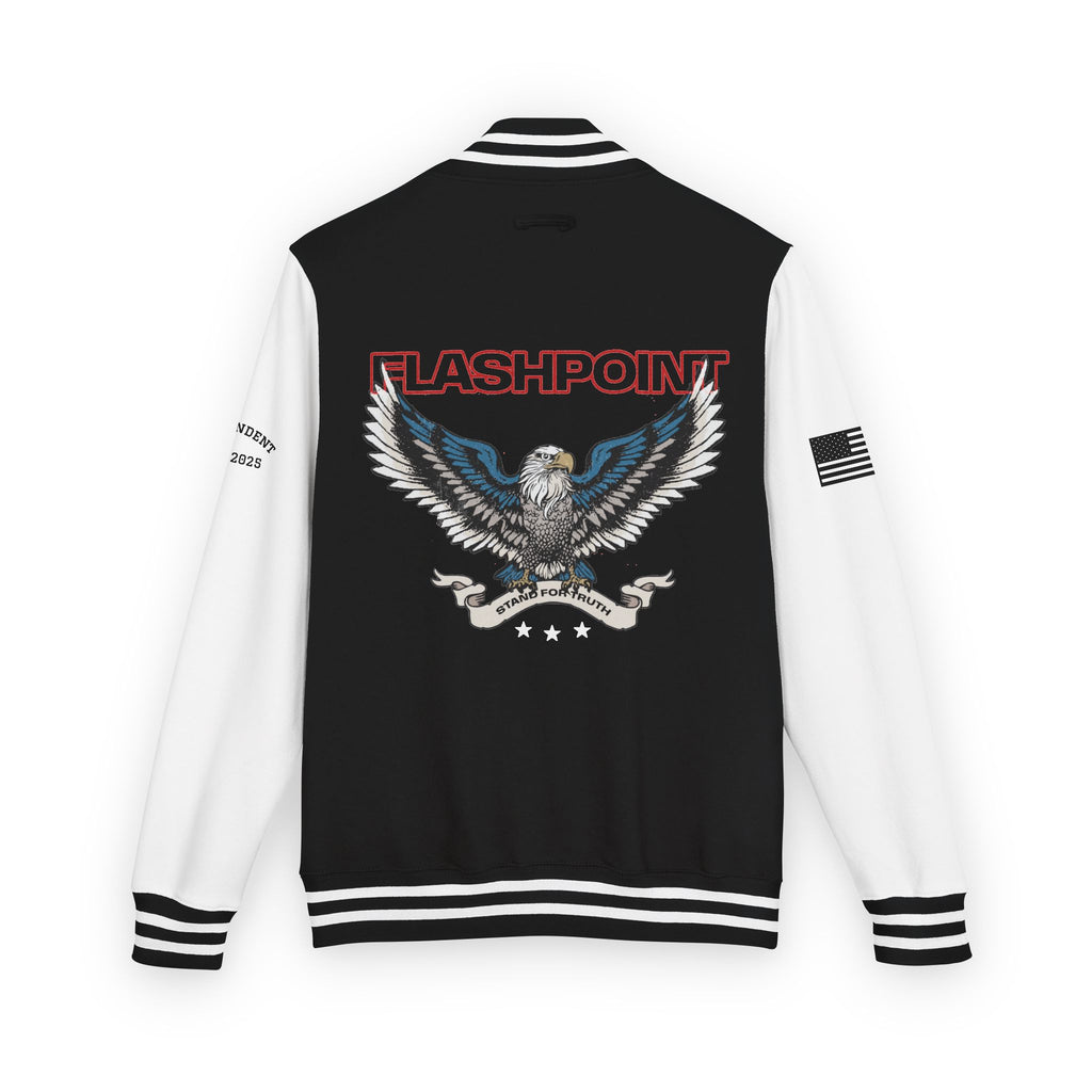 Letterman Jacket - 'Flashpoint' Eagle Varsity Jacket