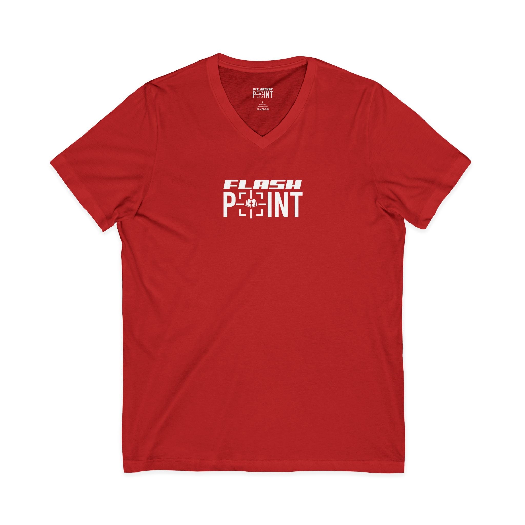 FlashPoint Logo - Women's V-Neck