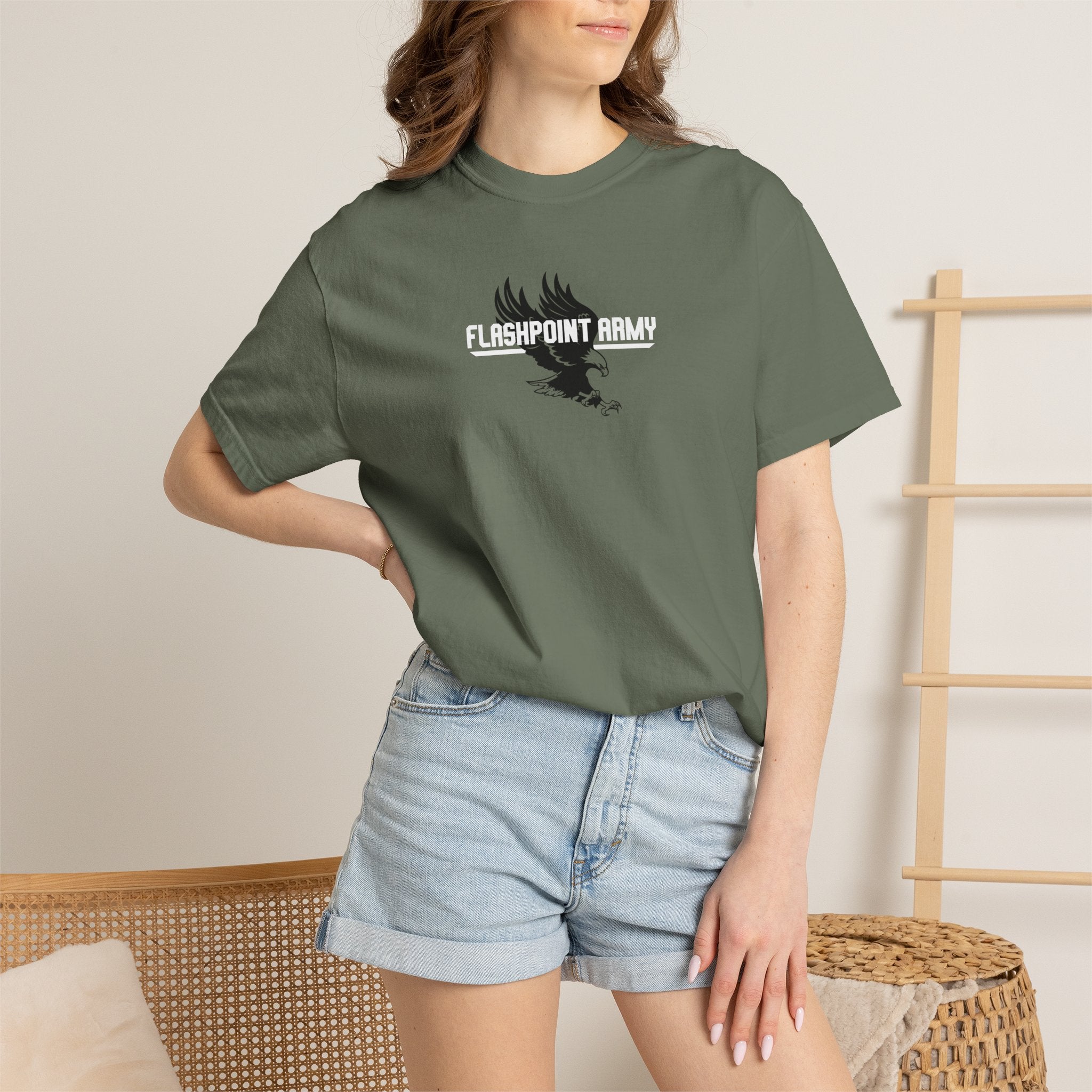 FlashPoint Army Shirt - Comfort Colors