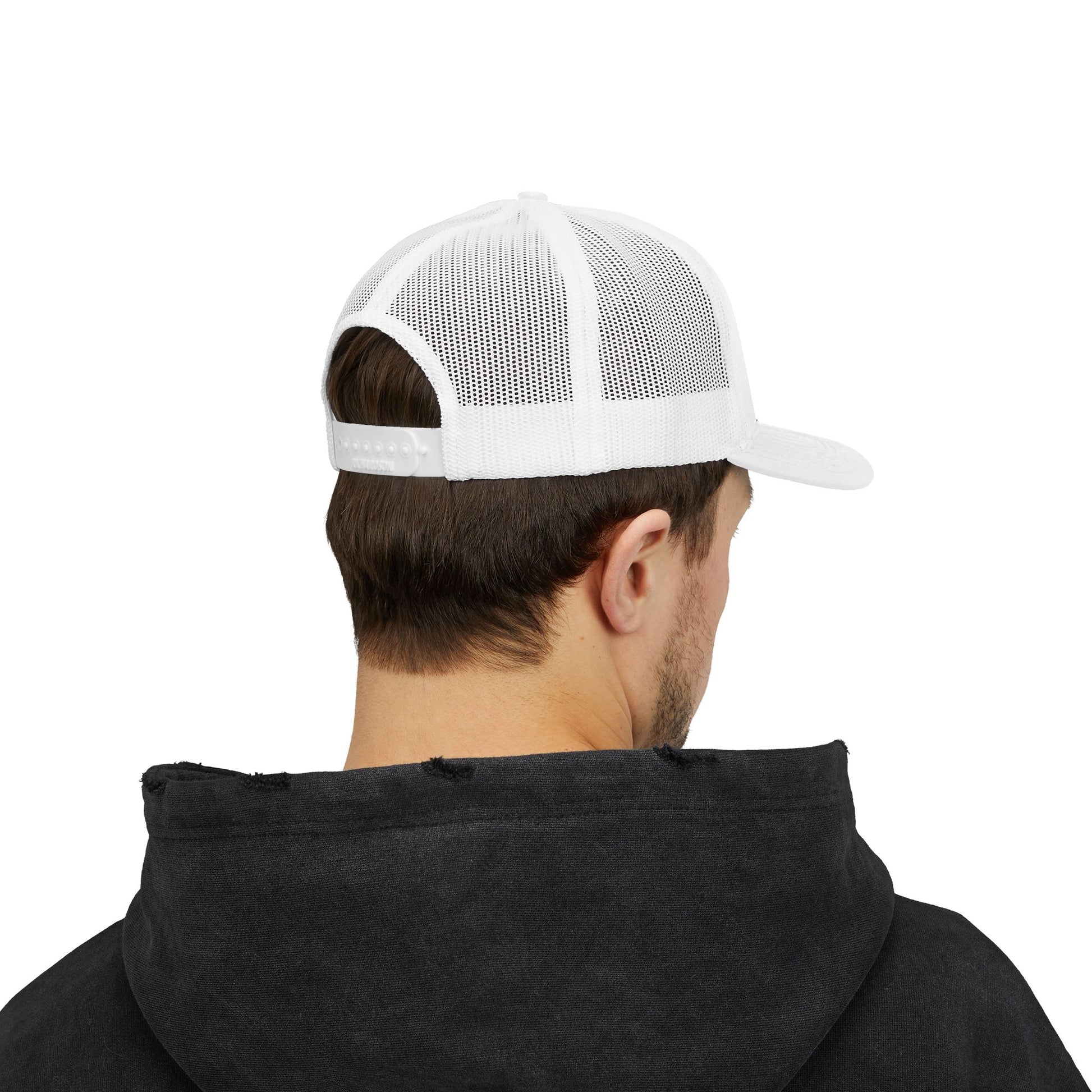 FlashPoint Logo White Trucker Cap