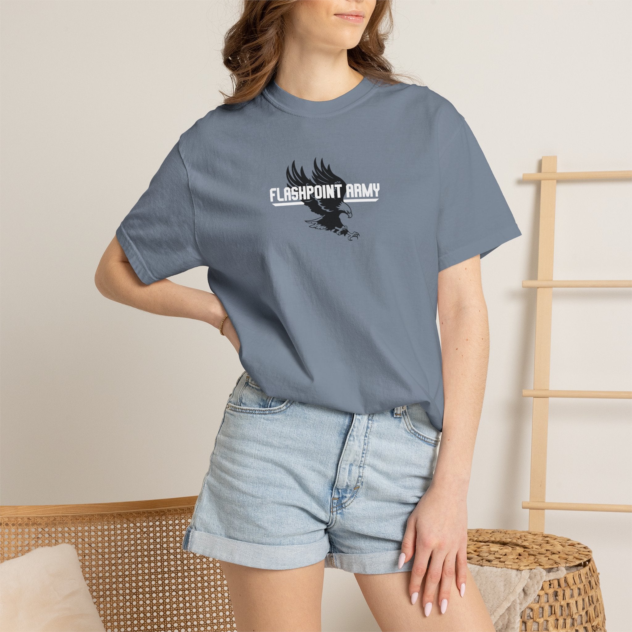 FlashPoint Army Shirt - Comfort Colors