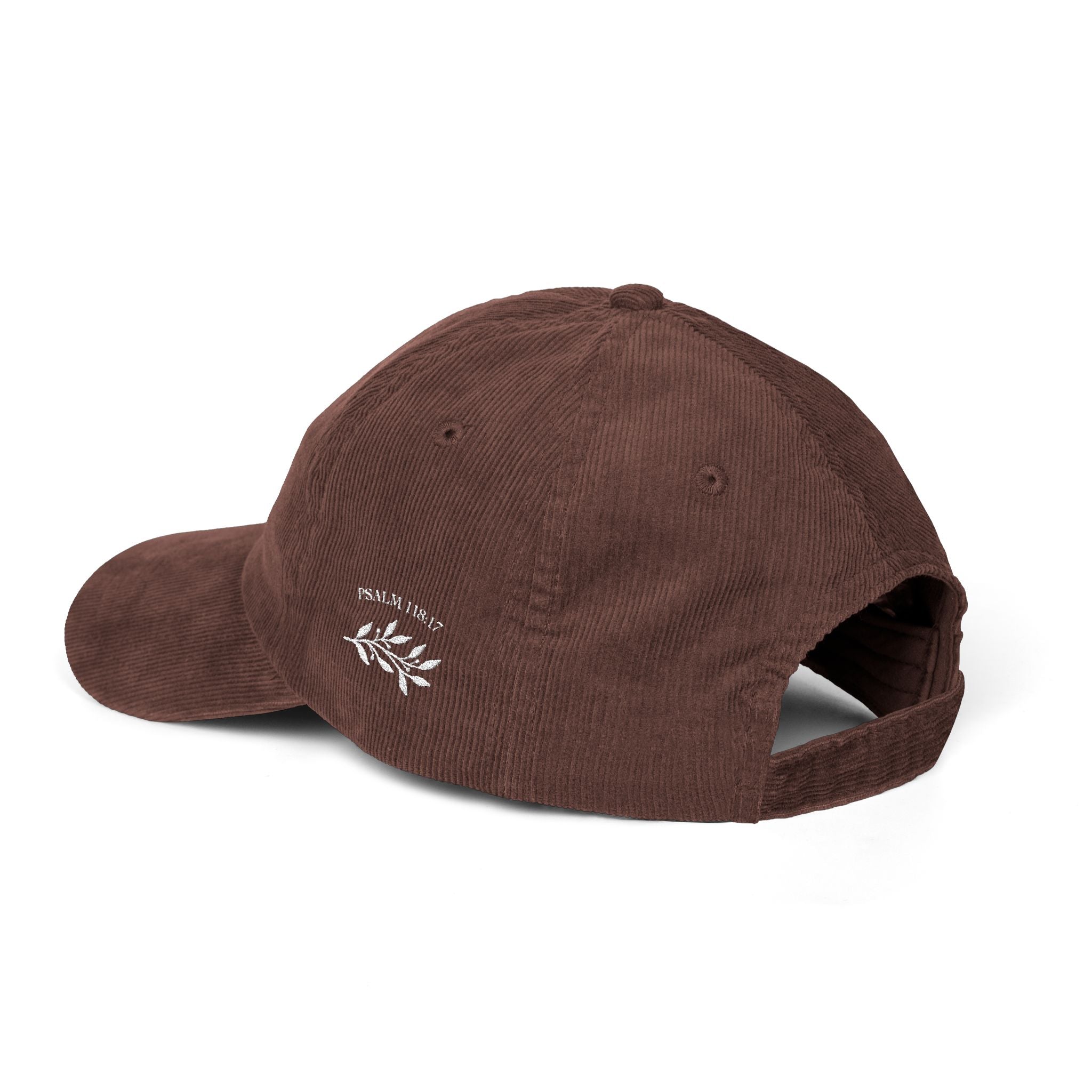 "Abide in the Vine" Corduroy Hat (4 Colors)