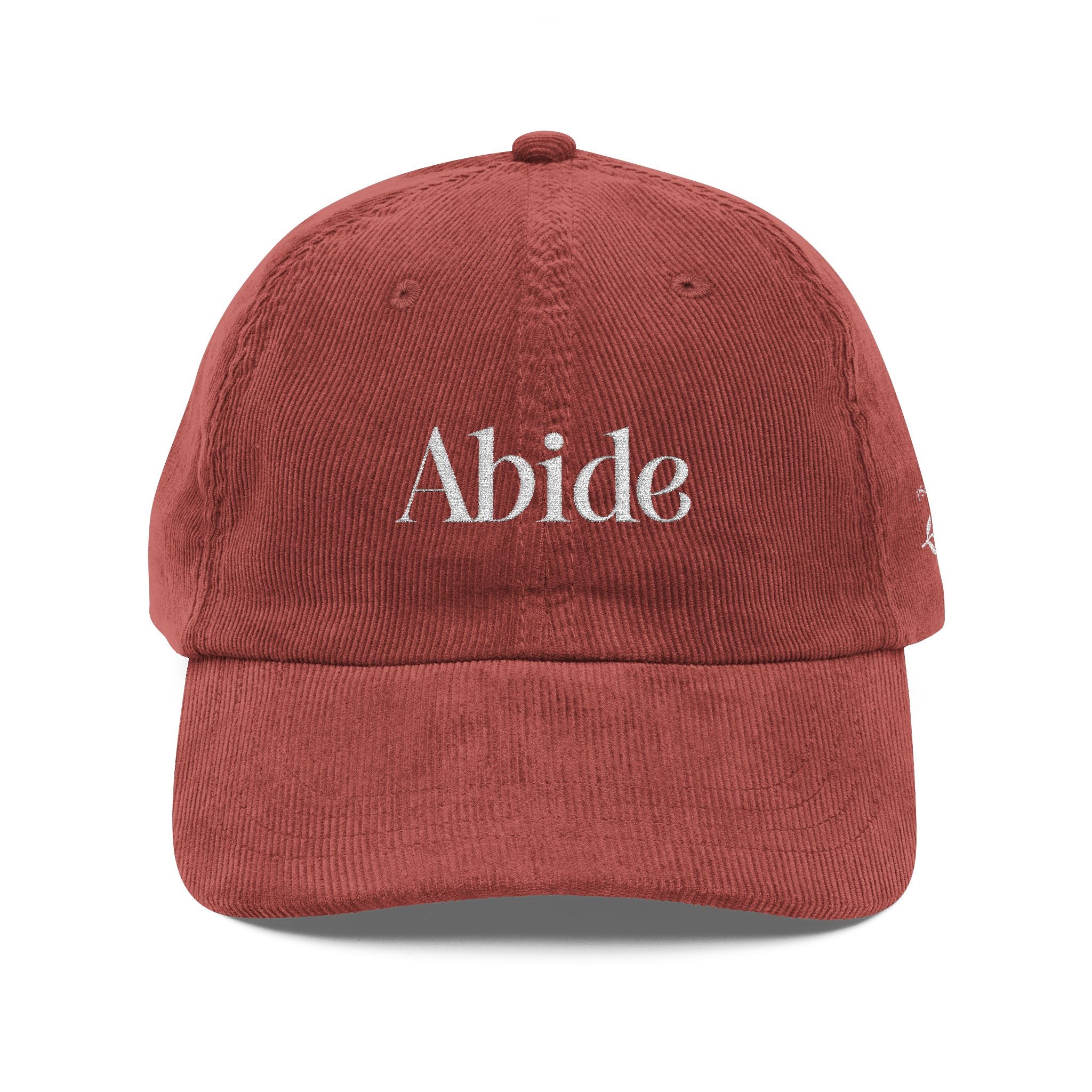 "Abide in the Vine" Corduroy Hat (4 Colors)