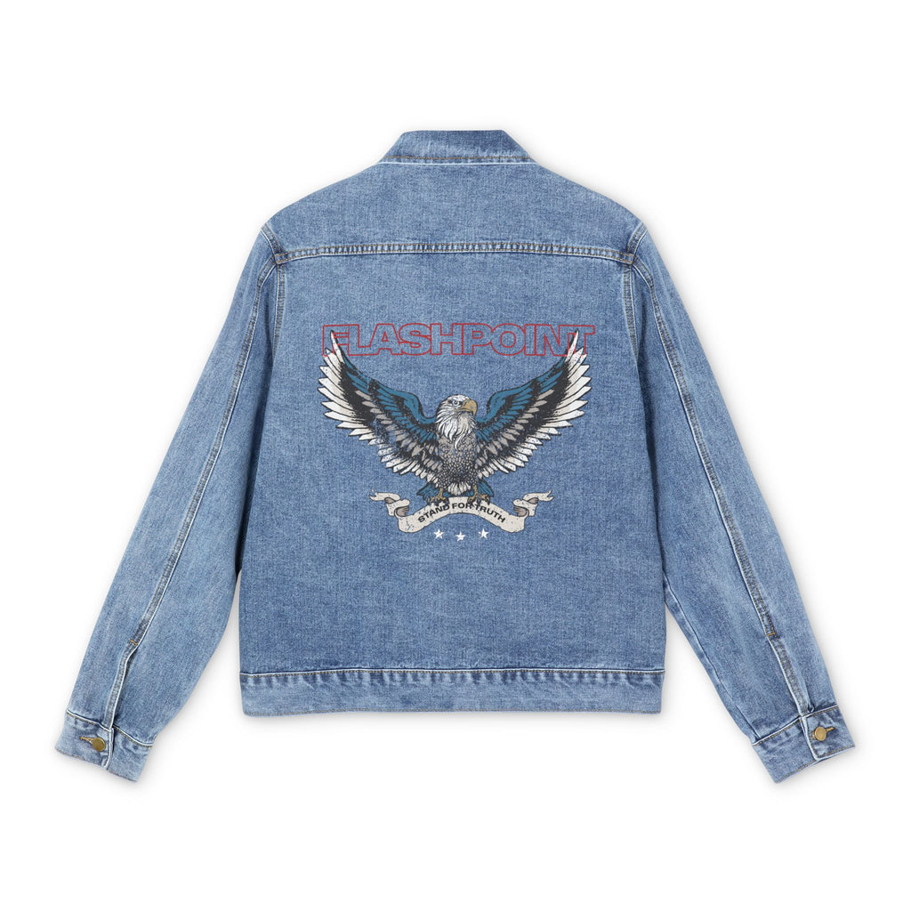 Denim Jacket — Vintage Eagle Back Jean Jacket