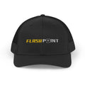 FlashPoint Logo Black Trucker Hat