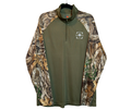 FlashPoint Camouflage Color Block Quarter Zip