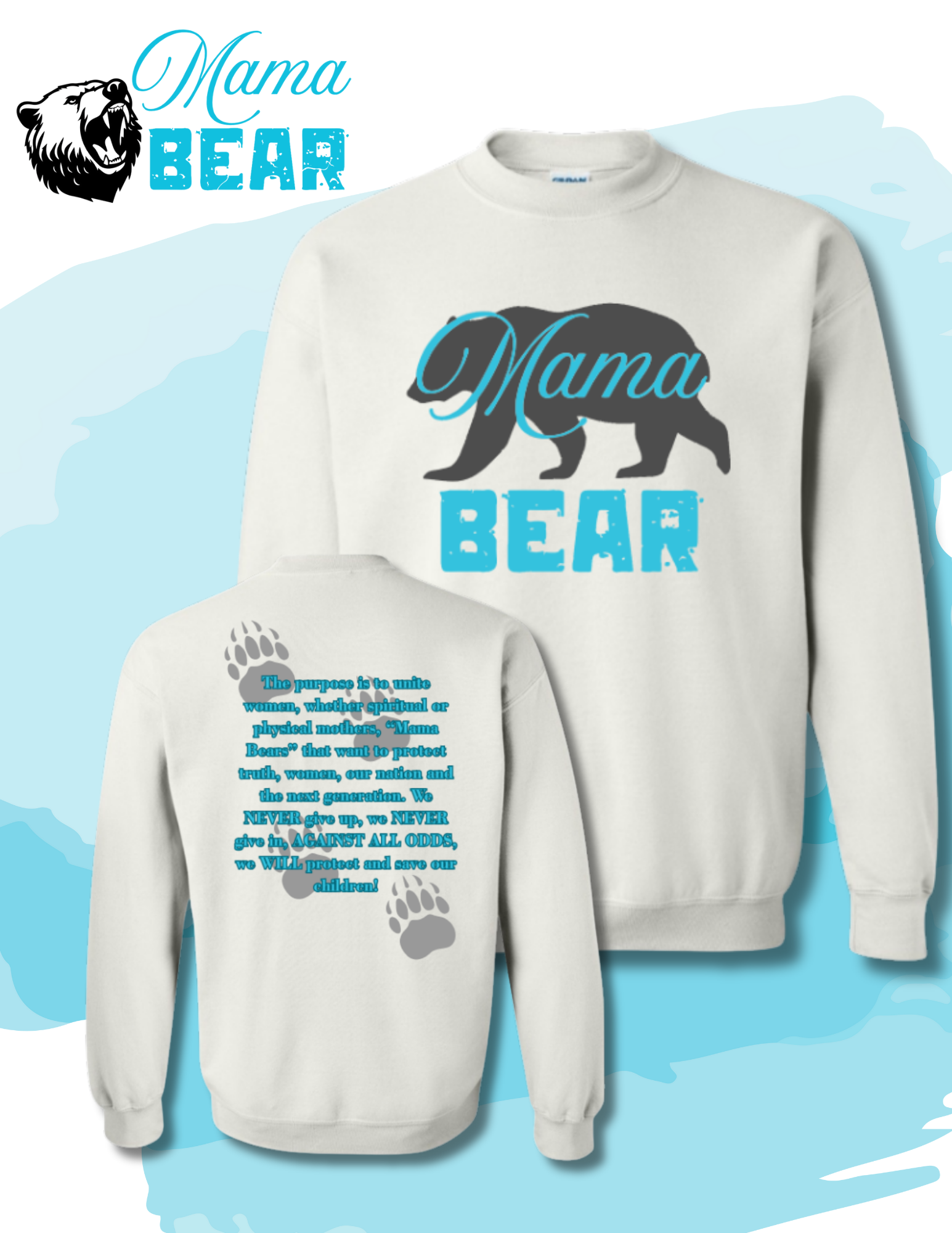 Mama Bear Sweatshirts