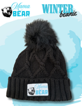 Mama Bear Winter Beanie