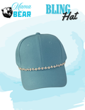 Mama Bear Bling Hat - Handmade by Teri
