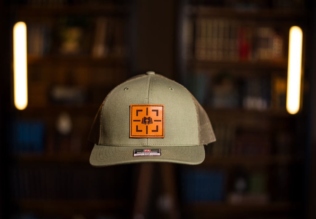 FlashPoint Leather Logo Trucker Hat