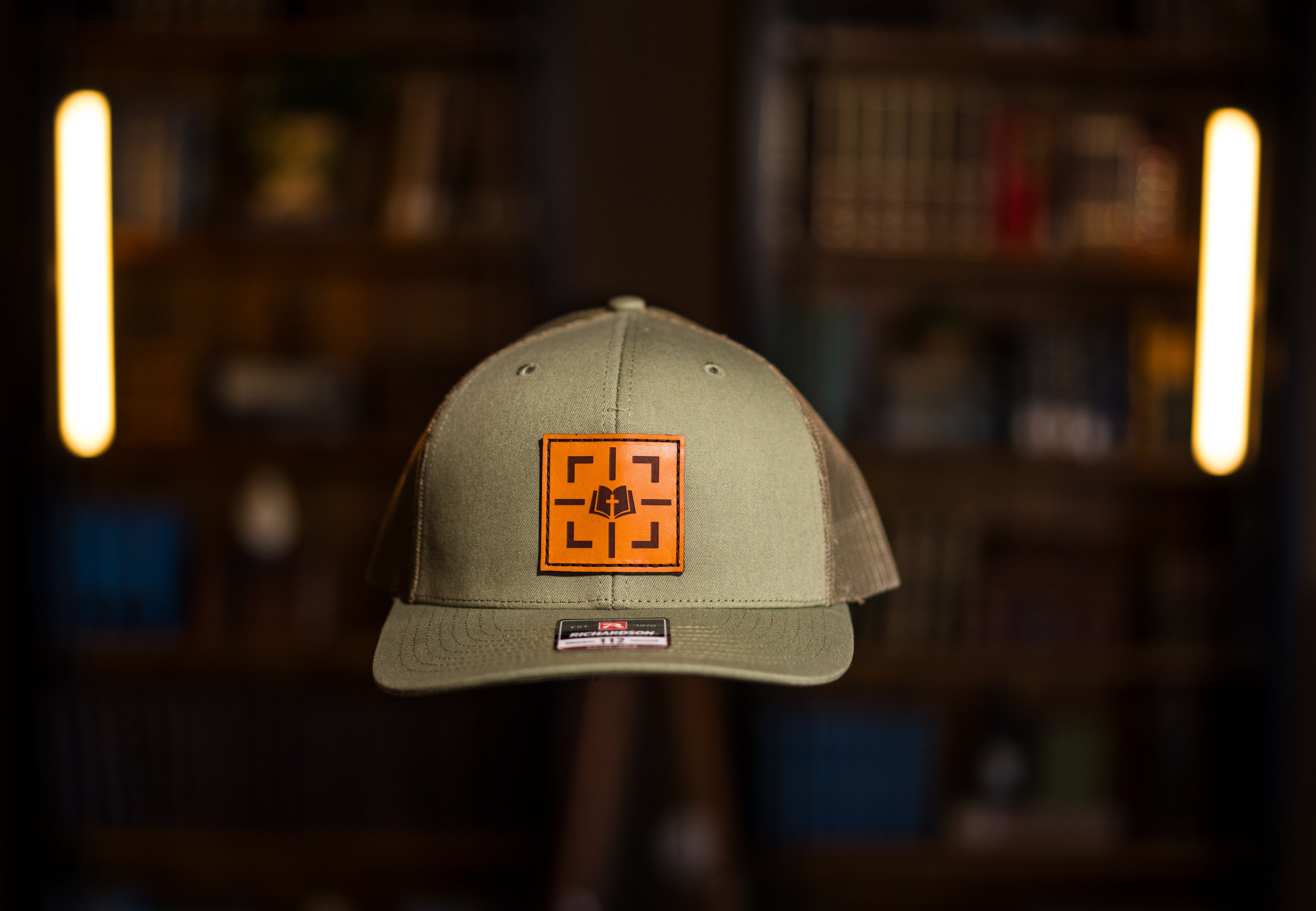 FlashPoint Leather Logo Trucker Hat