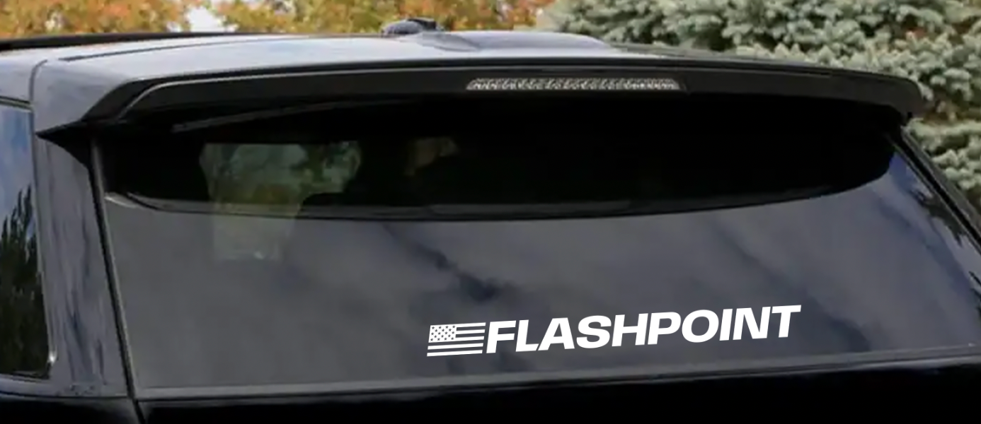 FlashPoint Car Decal
