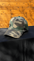 Camo Bling Hat - Handmade by Teri