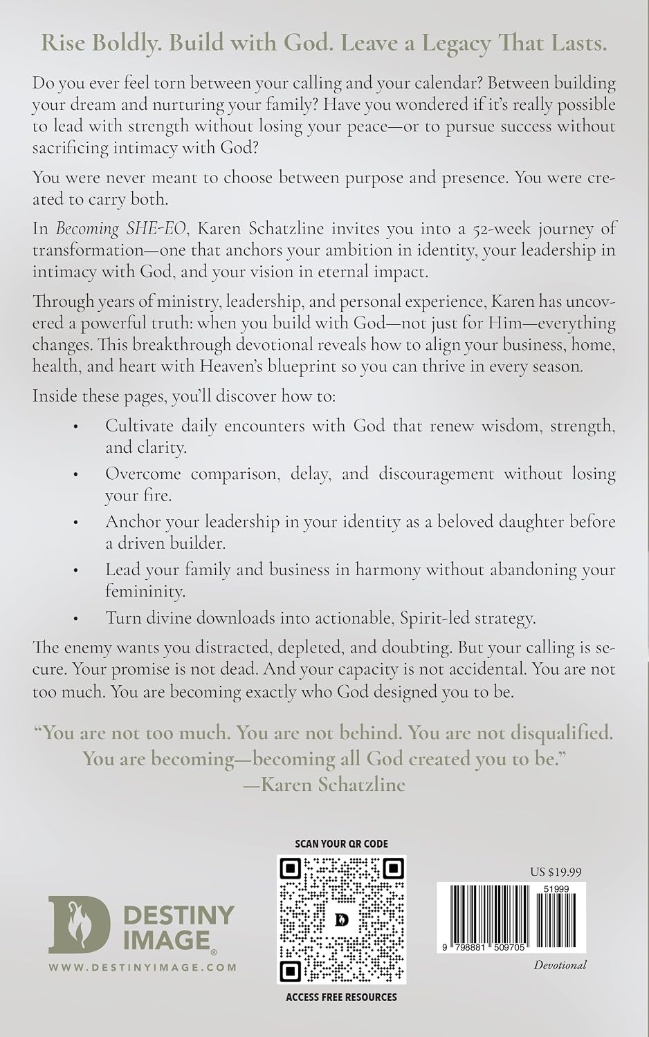 Becoming She-EO by Karen Schatzline